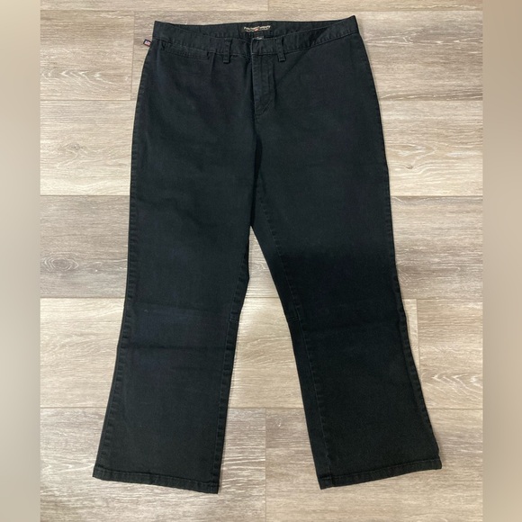 Polo Ralph Lauren Pants - Ralph Lauren Polo Jeans Co Classic Black Women's Capris Size 10 Flare